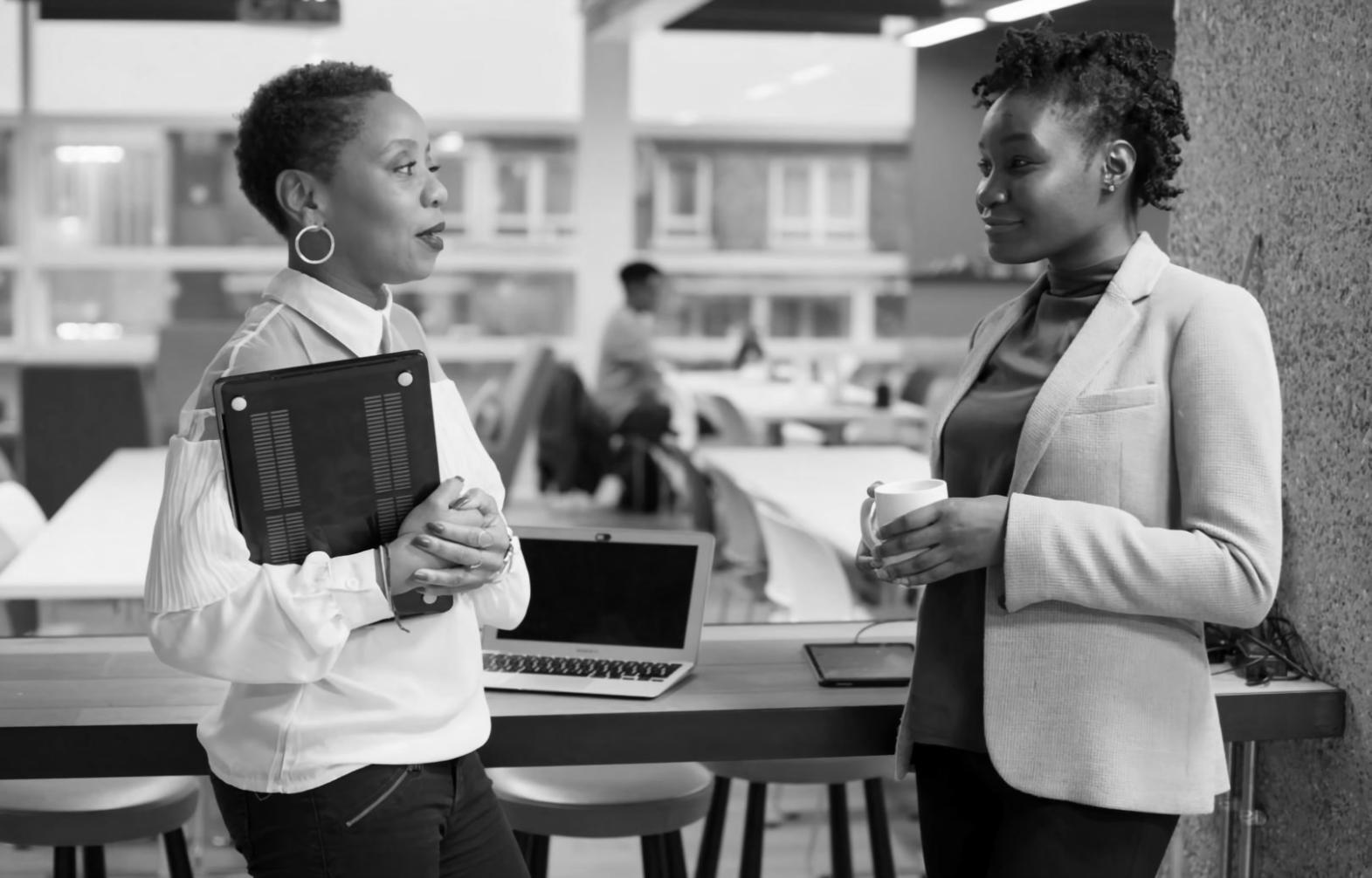 Collaborative learning environment with financial professionals working together
